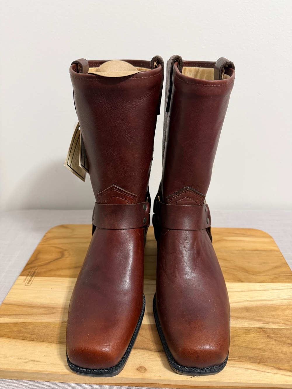 Frye NEW Youth Vintage Small Frye Pull On Harness Boots Size 3.5 #267063 - Picture 4 of 11
